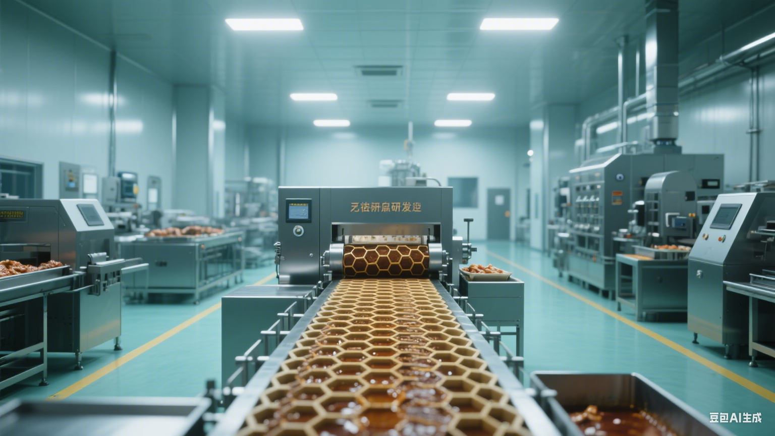 诸城的蜂窝卤煮生产线在果蔬加工中起到的作用是什么？(图1)