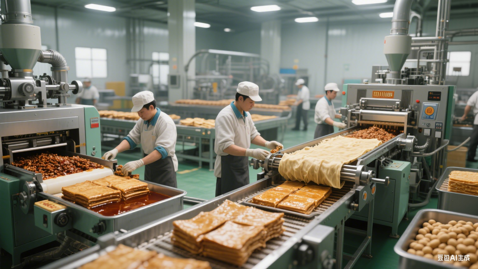 四川的特色食品，从肉类、辣味食品、休闲食品等方面，常见的食品生产线种类(pic6)