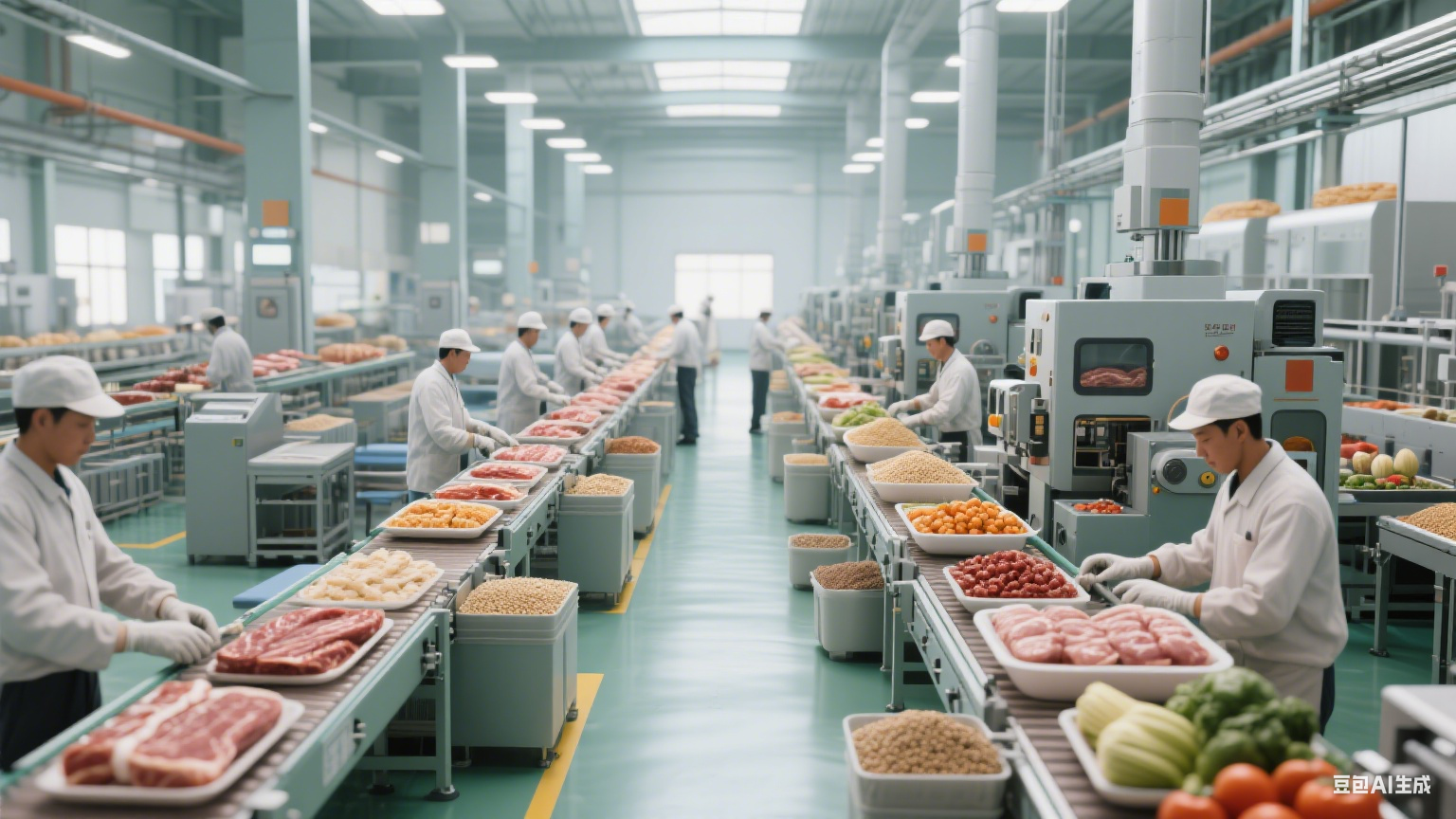 甘肃肉制品、杂粮加工、果蔬加工、特色饮品食品生产线种类(pic1)