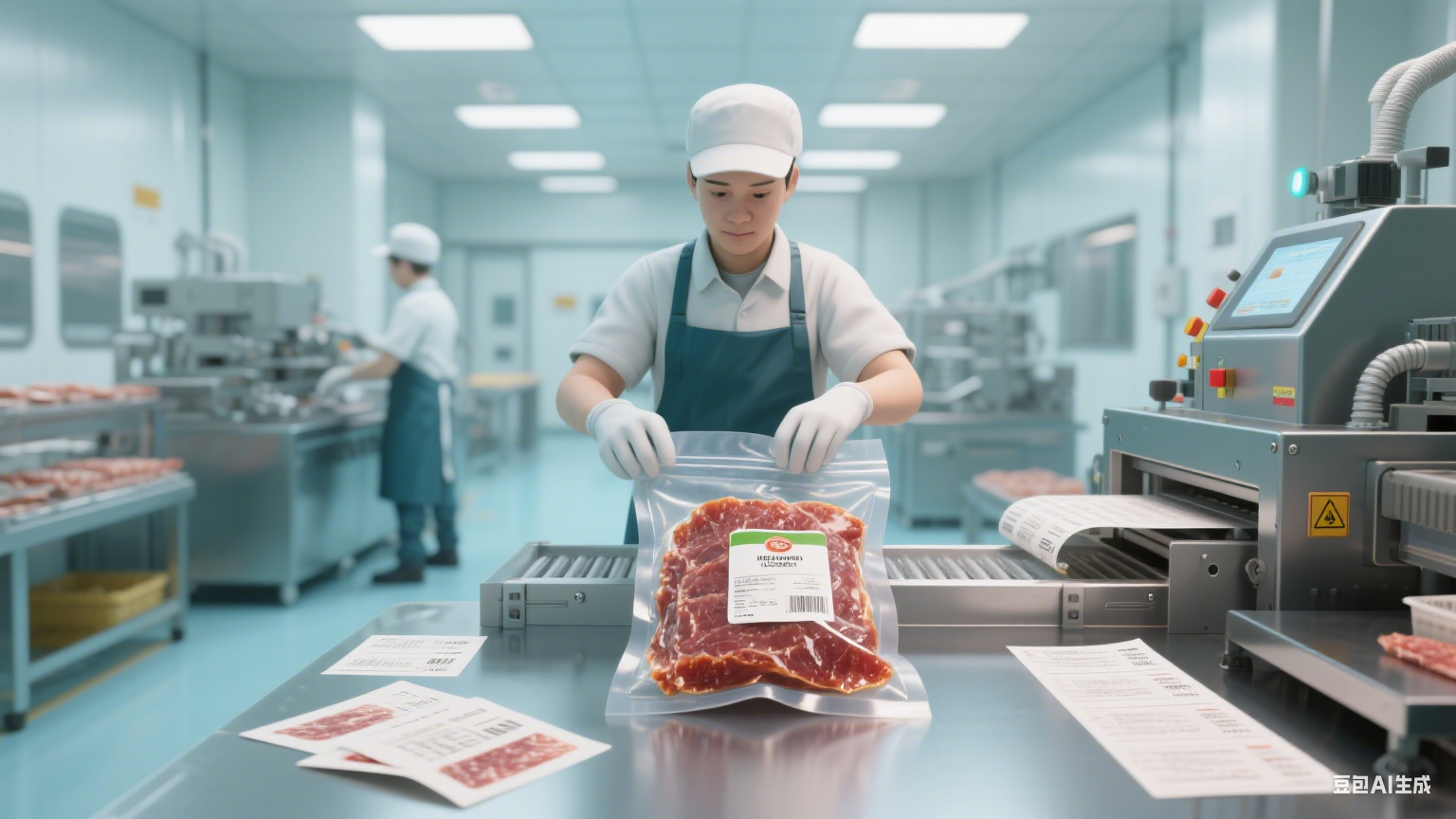 猪肉脯生产线：整条生产线的设备，工艺，报价单!(图16)