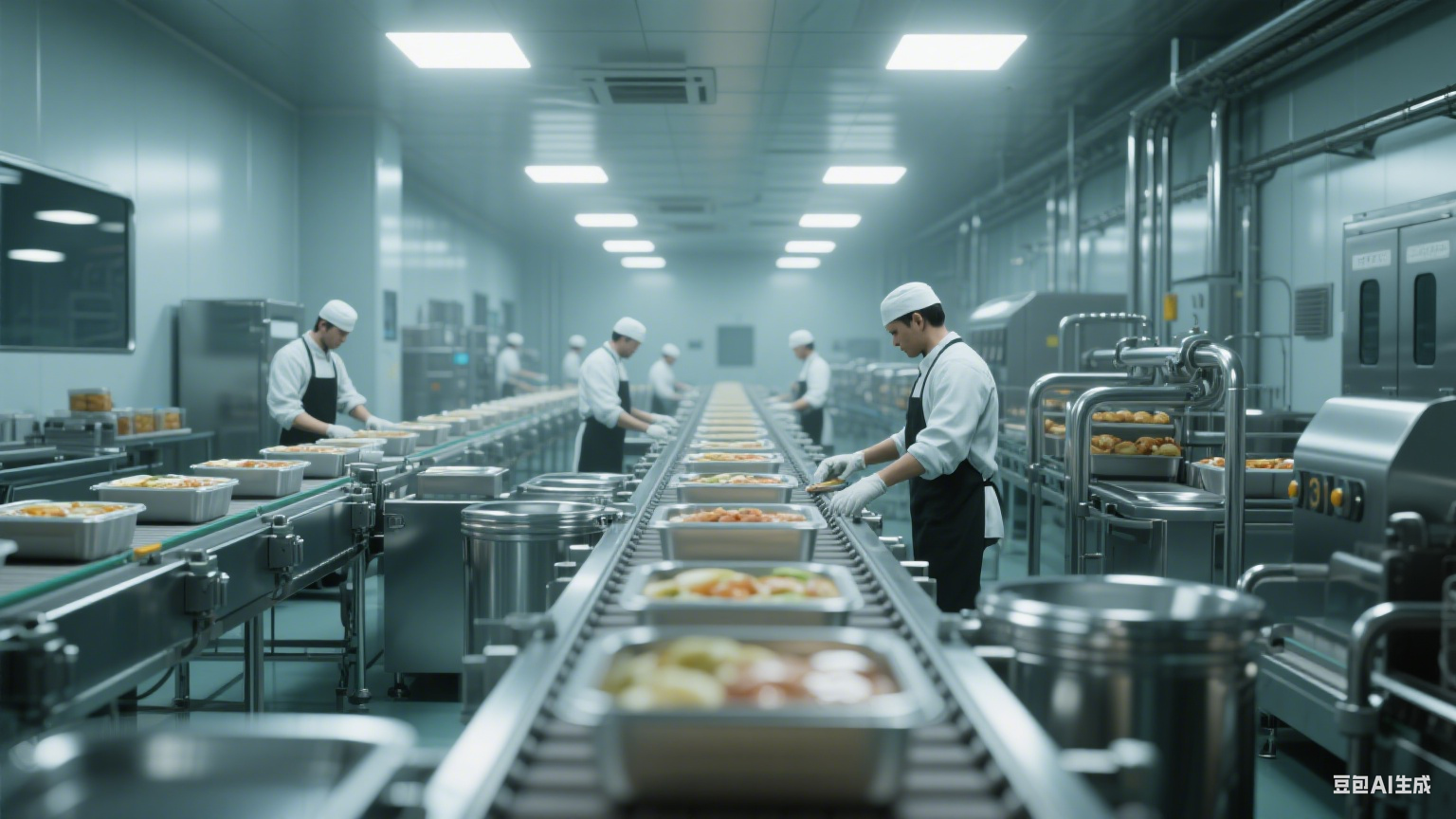 食品级加工流水线：选用 304 与 316 不锈钢的原因解析(图1)