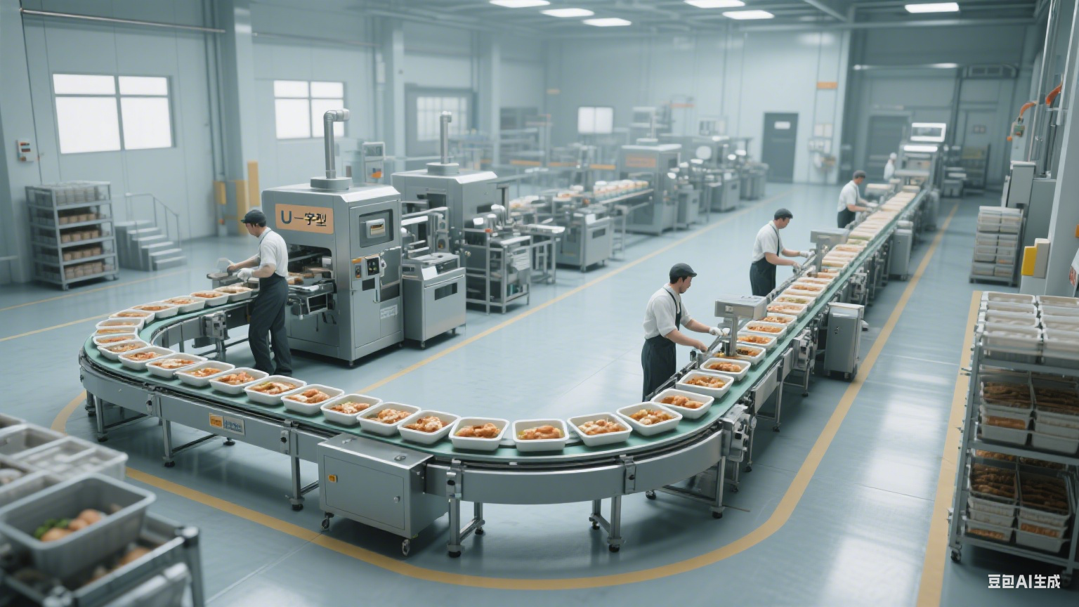 预制菜盒饭生产线：食品加工厂的高效合规解决方案(图2)