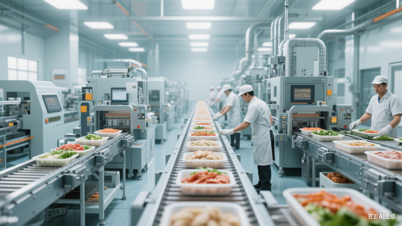 赋能食品加工厂，优化食材预处理与工期管理:预制菜生产线