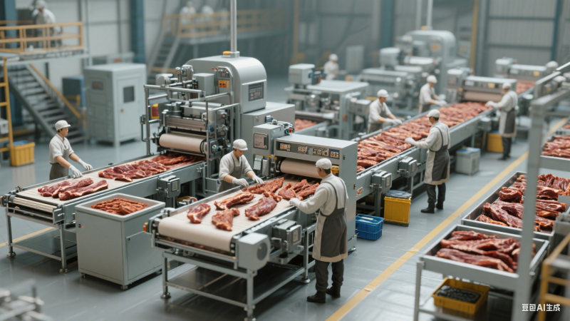 1-3 吨牛肉干生产线：员工配置指南(图6)