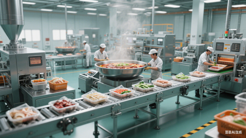 一锅鲜醇背后的智造密码：火锅预制菜生产线的革新与温度(图5)