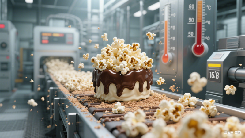 一粒爆米花的脆感温控：烘干机生产线的温度密码与风味守护(图2)