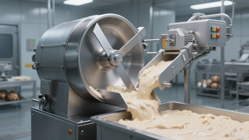 一勺芋泥的细腻密码：芋泥斩拌机生产线的匠心工艺与风味守护(图3)