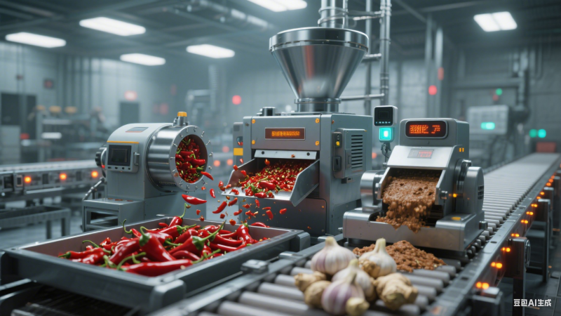 辣椒酱生产线设备：构筑风味酱料从原料到成品的全流程匠心制造(图2)