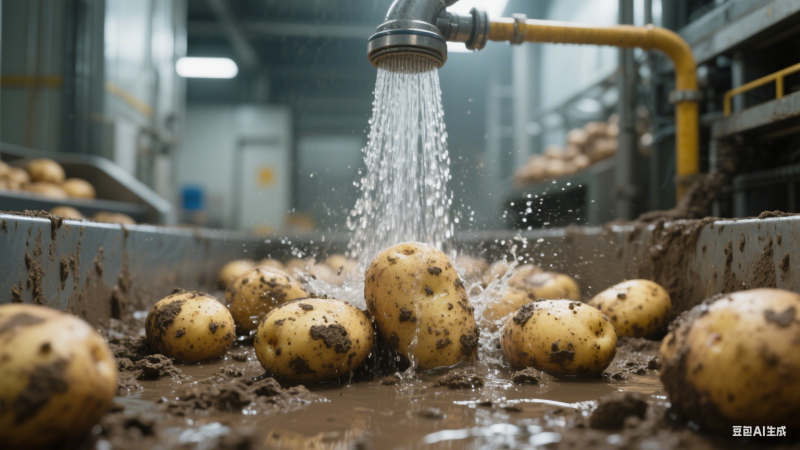 果蔬气泡清洗机生产线：解构 “气液协同 + 分阶净化” 的果蔬洁净(图7)