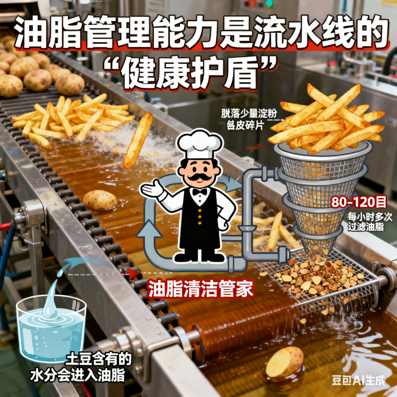 美式薯条油炸流水线：优秀品质藏在哪？(图3)