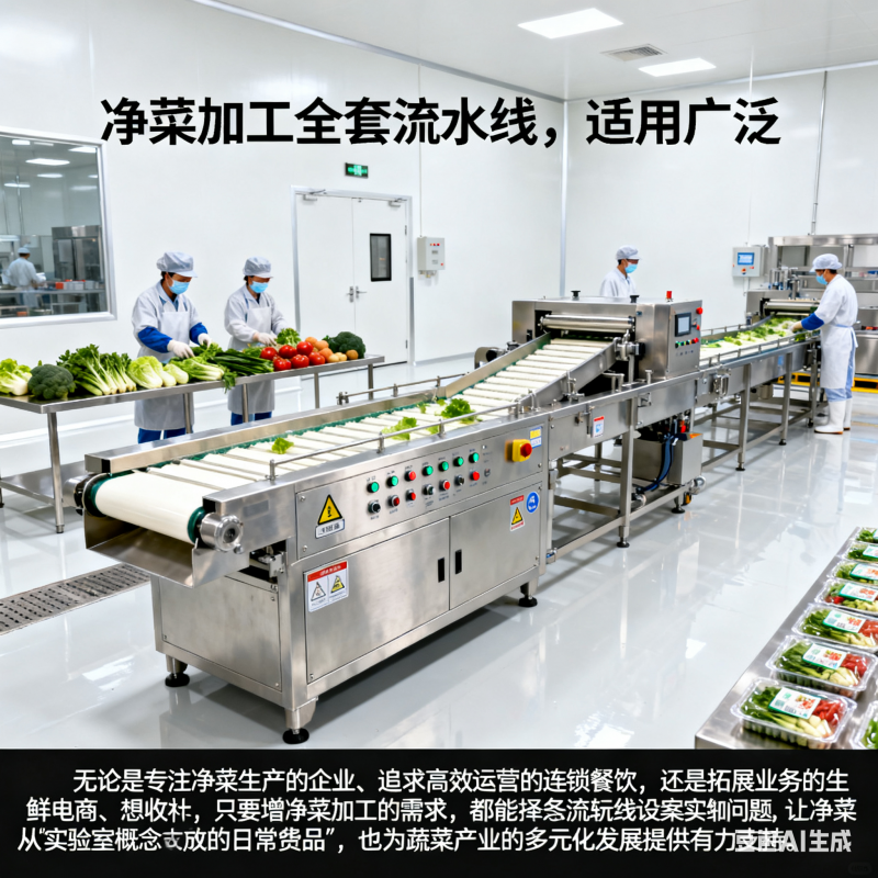 净菜加工全套流水线，能帮哪些人解决难题？(图5)