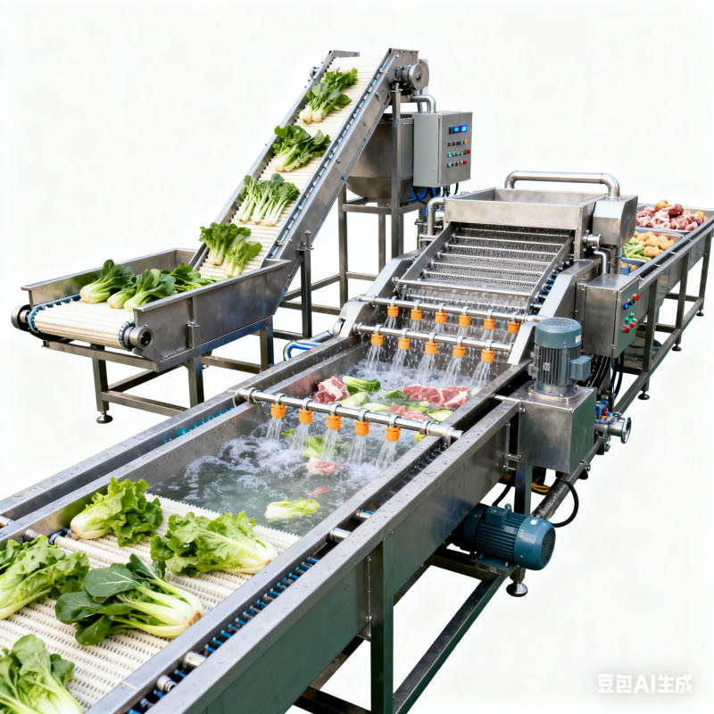 预制菜清洗流水线，怎样适配多样生产场景？(图3)