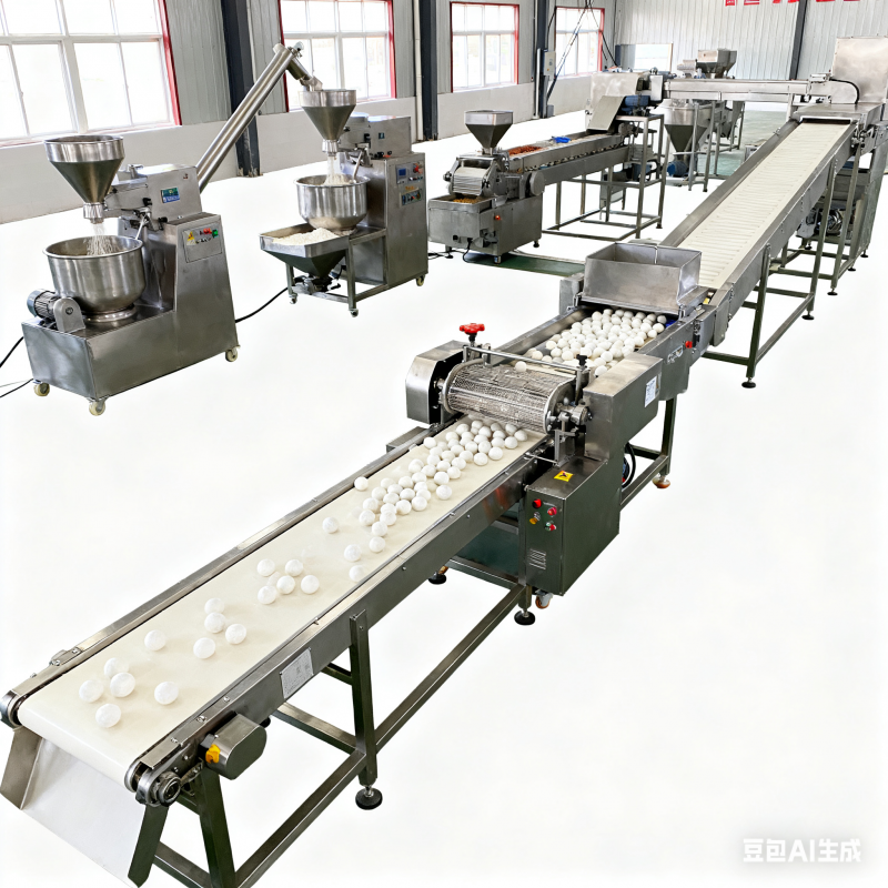 预制菜加工生产线，一天能产多少吨元宵？(图3)