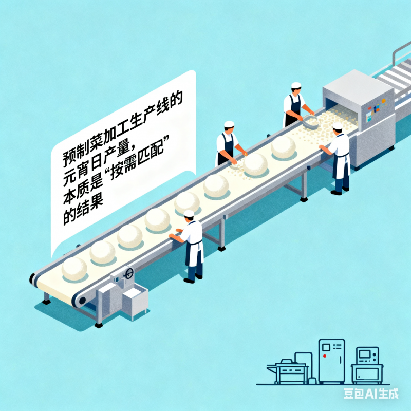 预制菜加工生产线，一天能产多少吨元宵？(图6)
