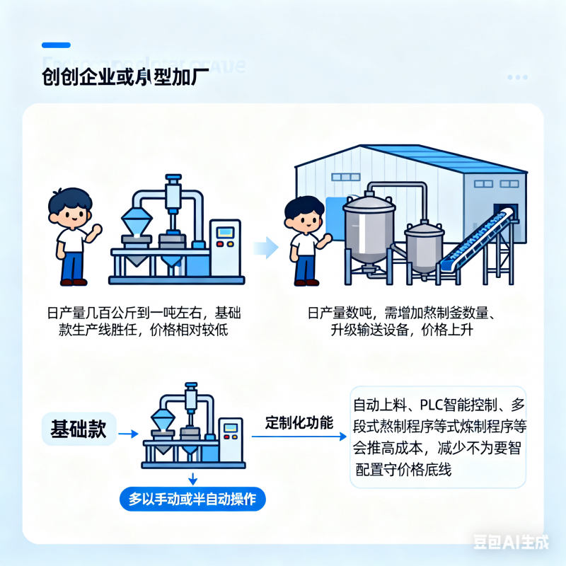 商用大型骨汤熬制设备生产线，最低多少钱能拿下？(图3)