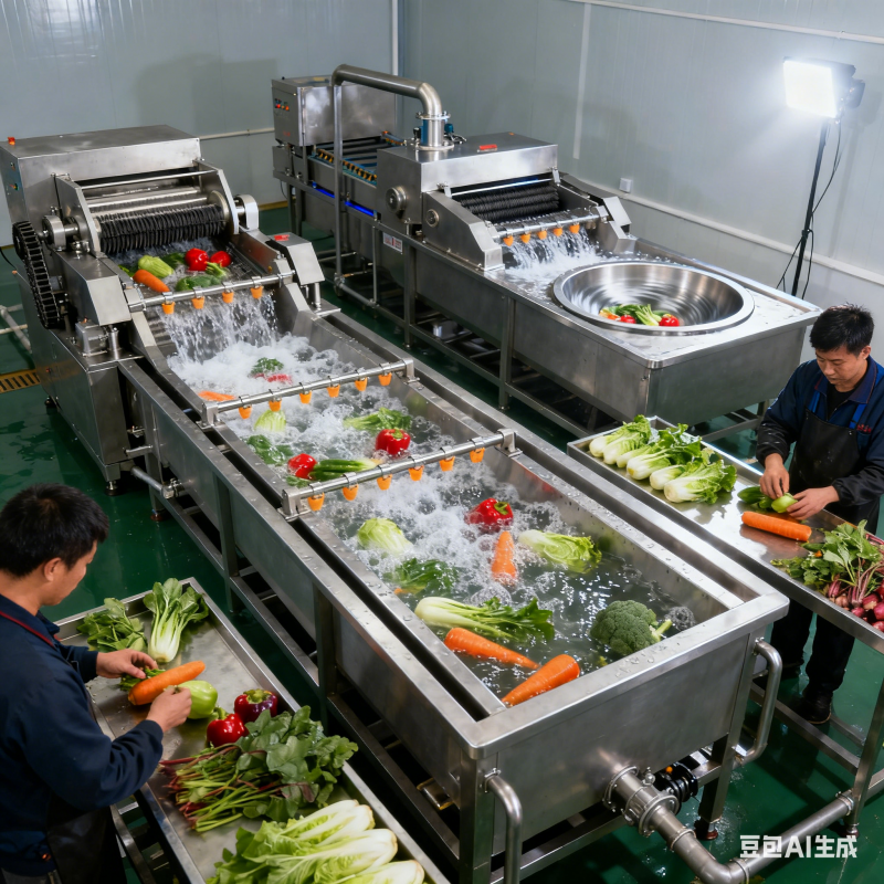 蔬菜加工成套设备生产线，该怎么选？(图2)