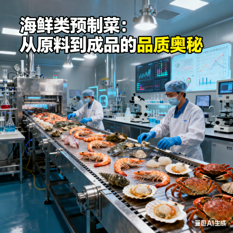海鲜类预制菜生产线，技术工艺有何讲究？
