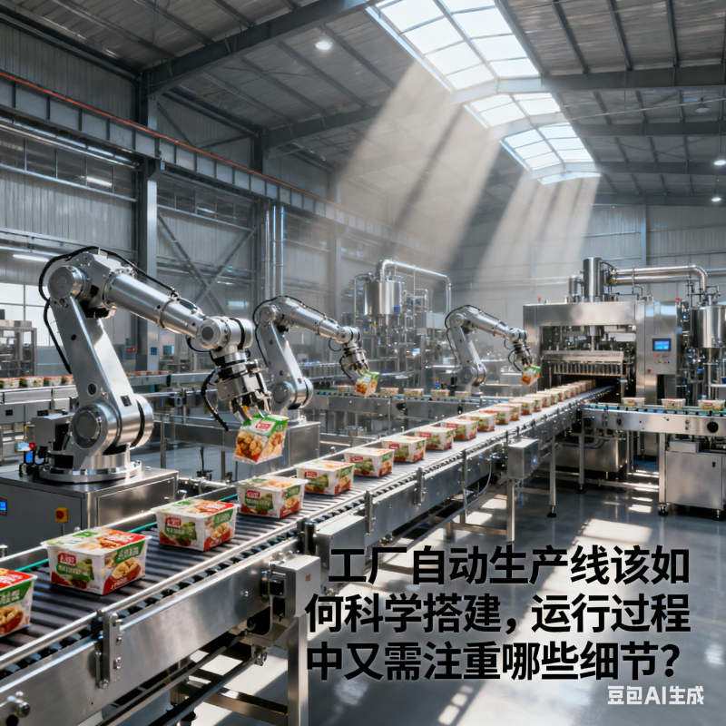 工厂自动生产线，该如何搭建与运行？(图1)