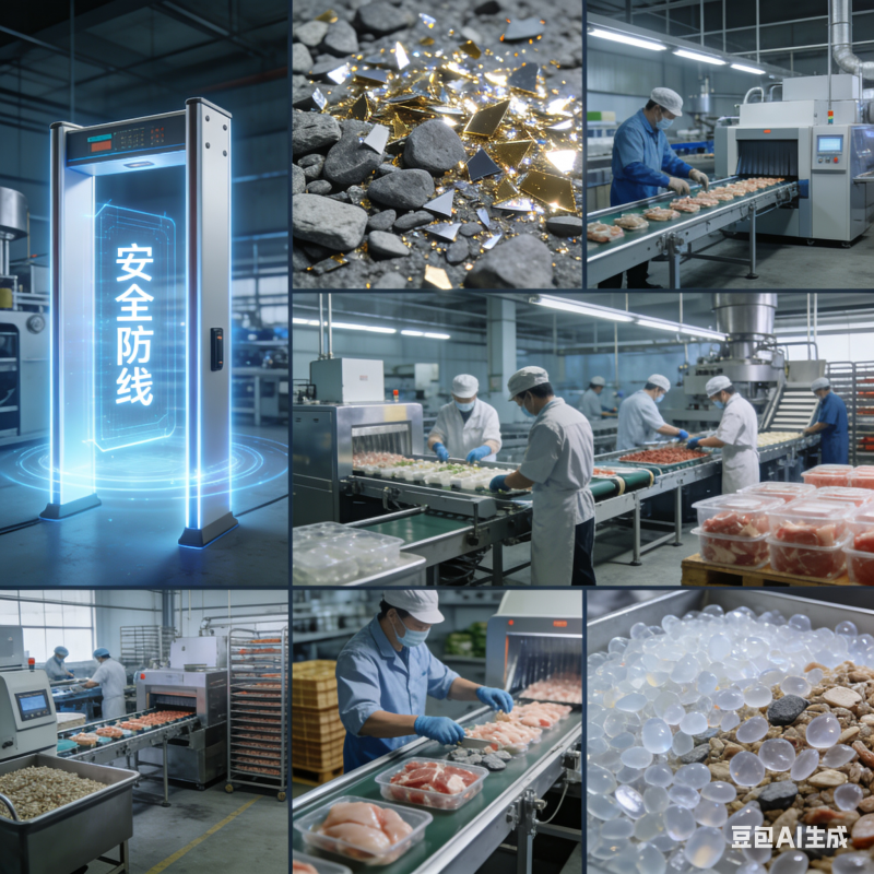 预制菜生产线的检测设备能查出异物杂质吗？(图1)