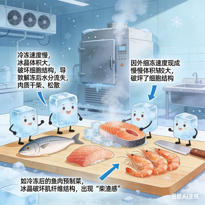 传统冷冻与烹调技术如何影响水产品预制菜的口感与安全？(图2)