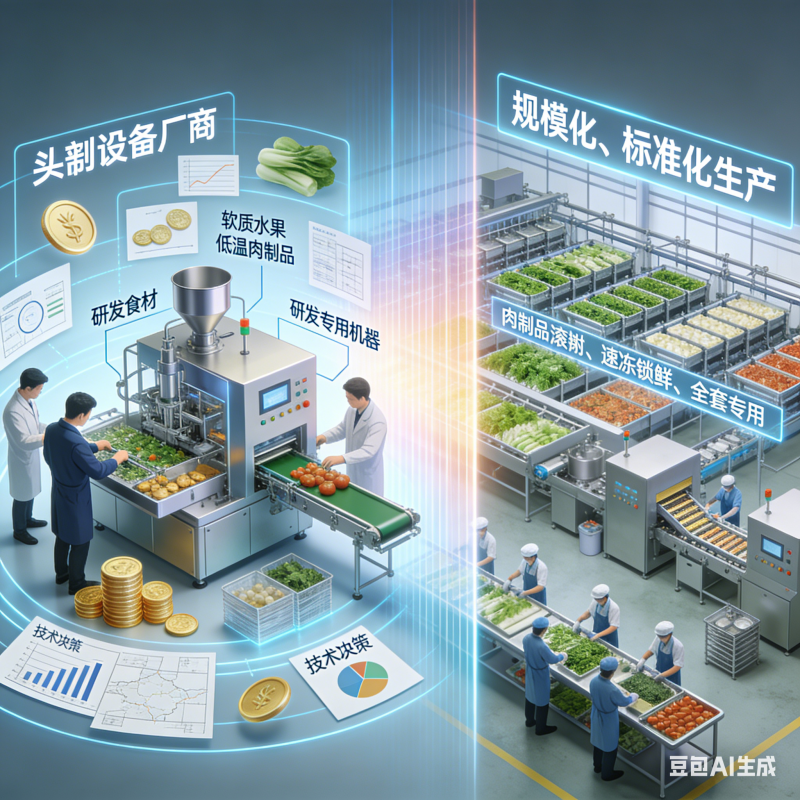 预制菜设备细分：源于食材与工艺的差异化需求(图3)
