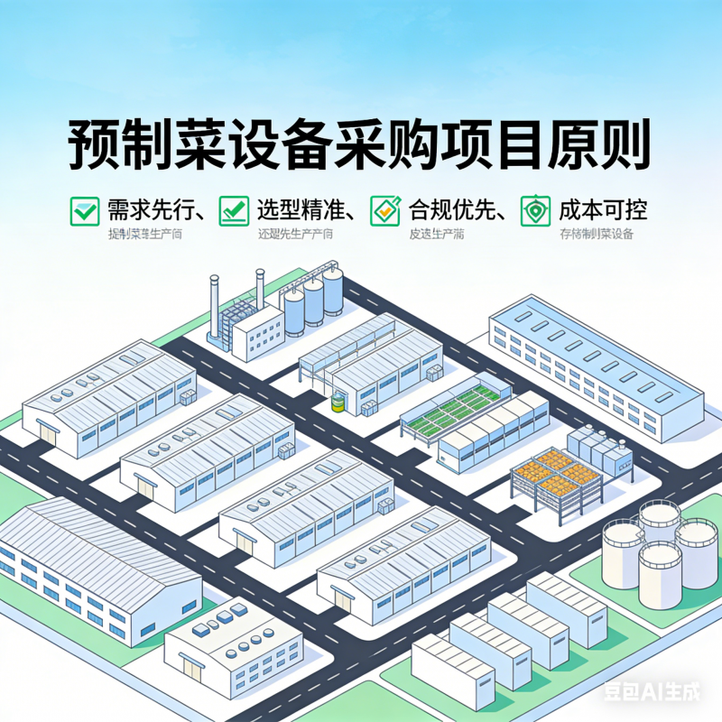 预制菜设备采购项目如何落地？关键选型与执行要点有哪些？(图5)