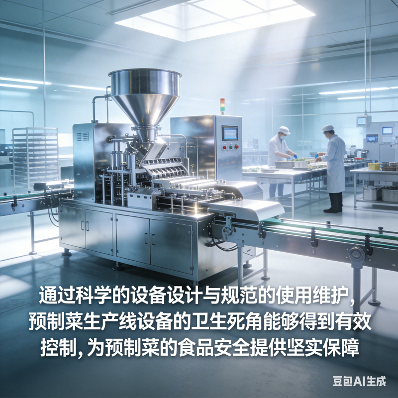 预制菜生产线设备，如何减少卫生死角保障安全？(图5)