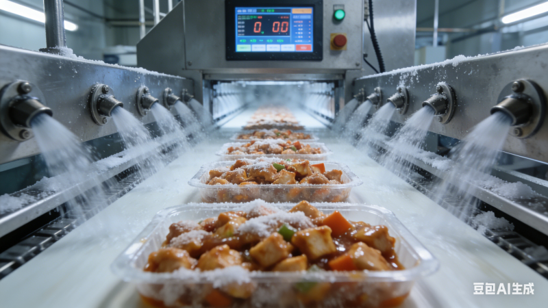 全自动连续式油炸机,控温与节油性能可靠吗?(图3) 生成食品超声波清洗机照片 - 2026-01-21T145041.014.png